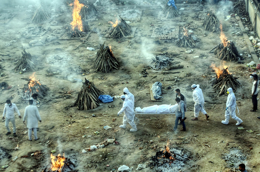Covid Death Toll Continues To Rise In India