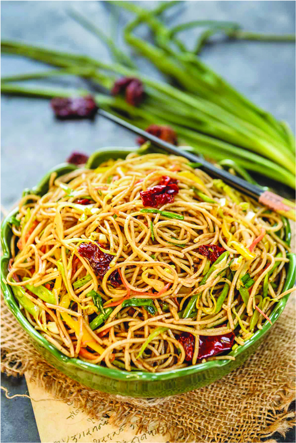 Chilli garlic noodles