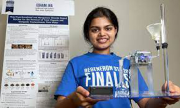 Indian American Eshani Jha wins Stockholm Junior Water Prize