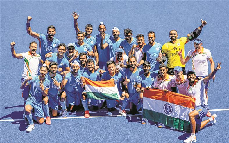 Indian Hockey Team that won Bronze at Tokyo Olympics
