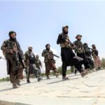 Taliban fighters patrol Kabul streets