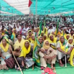 Farmers protest in Muzzafarnagar UP