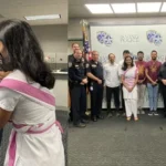 HSS Dallas Raksha Babdhan with Irving Police