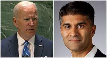 Indian American management consultant Ashish Vazirani to be nominated to a key Pentagon position by Biden Administration