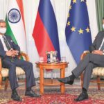 Jaishankar with Slovenian Minister