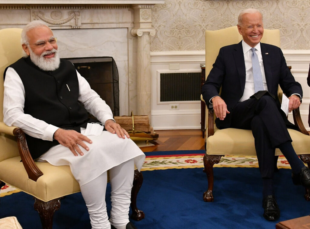 Modi Biden for front page
