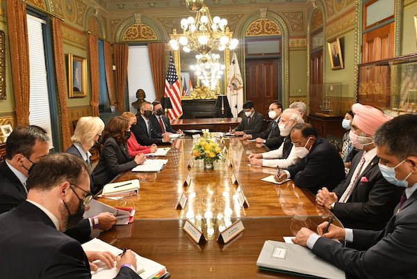 PM Kamla Harris meeting