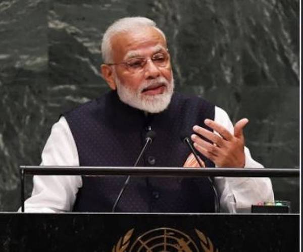 PMModi addresses the UNGA