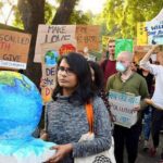 STUDENT-PROTEST-CLIMATE-CHANGE-LODHI-GARDEN