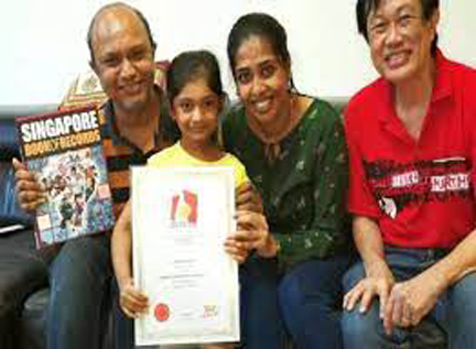 6-year-old Indian-origin sets Singapore record by memorizing 1,560 Pi digits