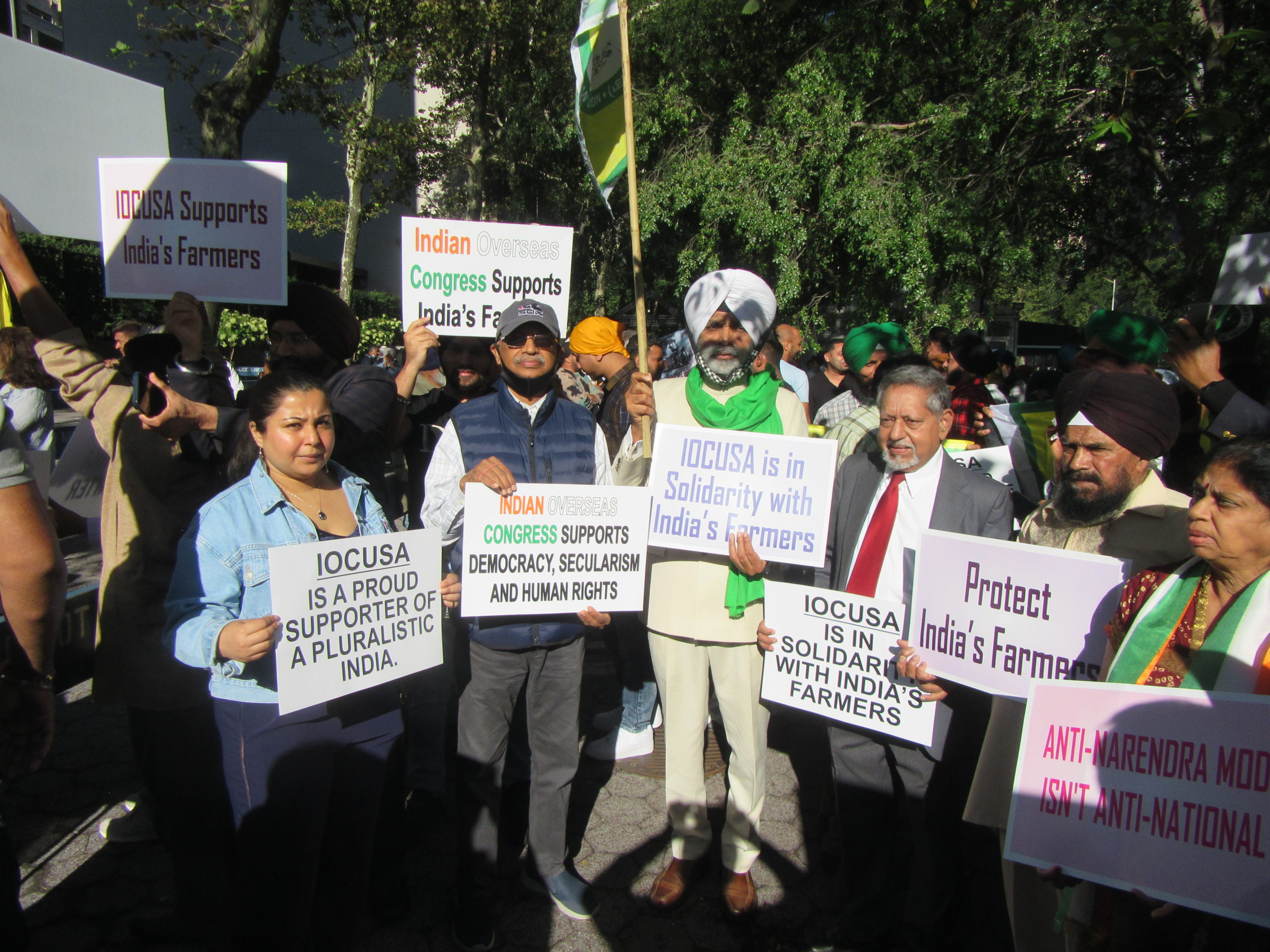 IOC USA Protest