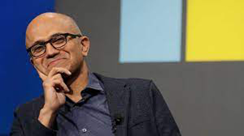 Indian American CEO Satya Nadella of Microsoft wins C.K. Prahalad Award