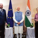 Modi holds talks with EU leaders