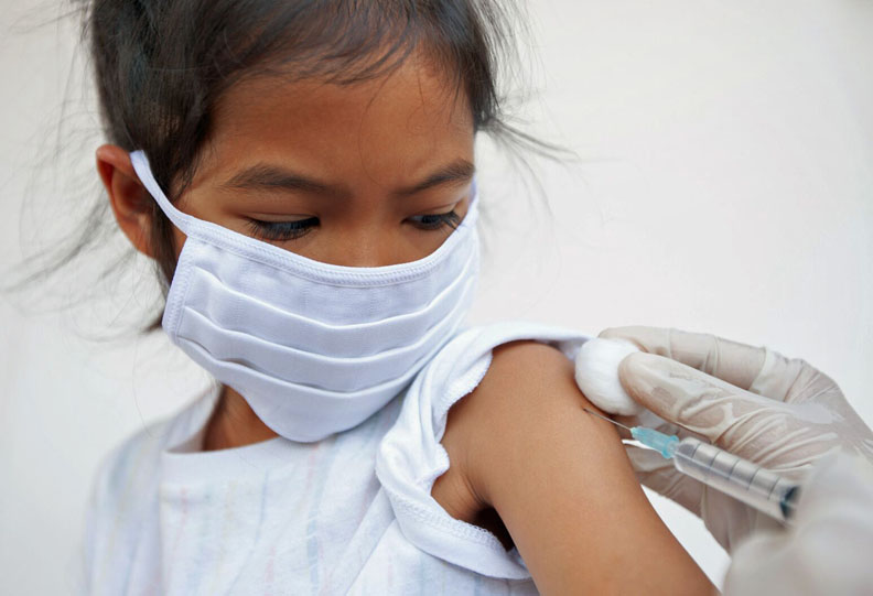 Vaccination for children front page