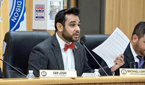 Indian American Sam Joshi set to become Edison, New Jersey mayor