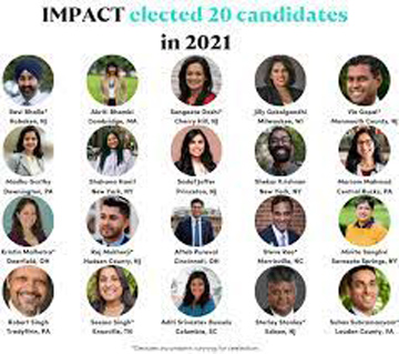 Indian Americans among the 20 South Asians who won 2021 elections from schools to state senate