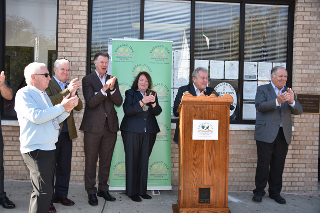 Pic for Renovation announced L-REddie Boles Siobhn Dennehy Danny Dromm John Tully