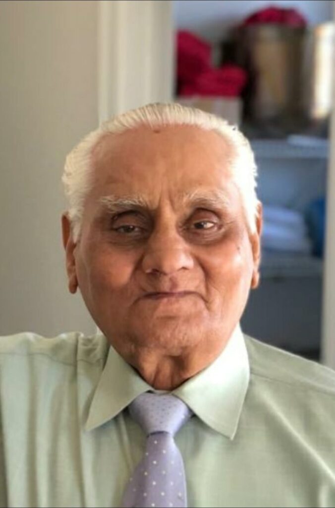 Late Shri Anandi Lal Sharma 28-6-1931 to 5-12-2021