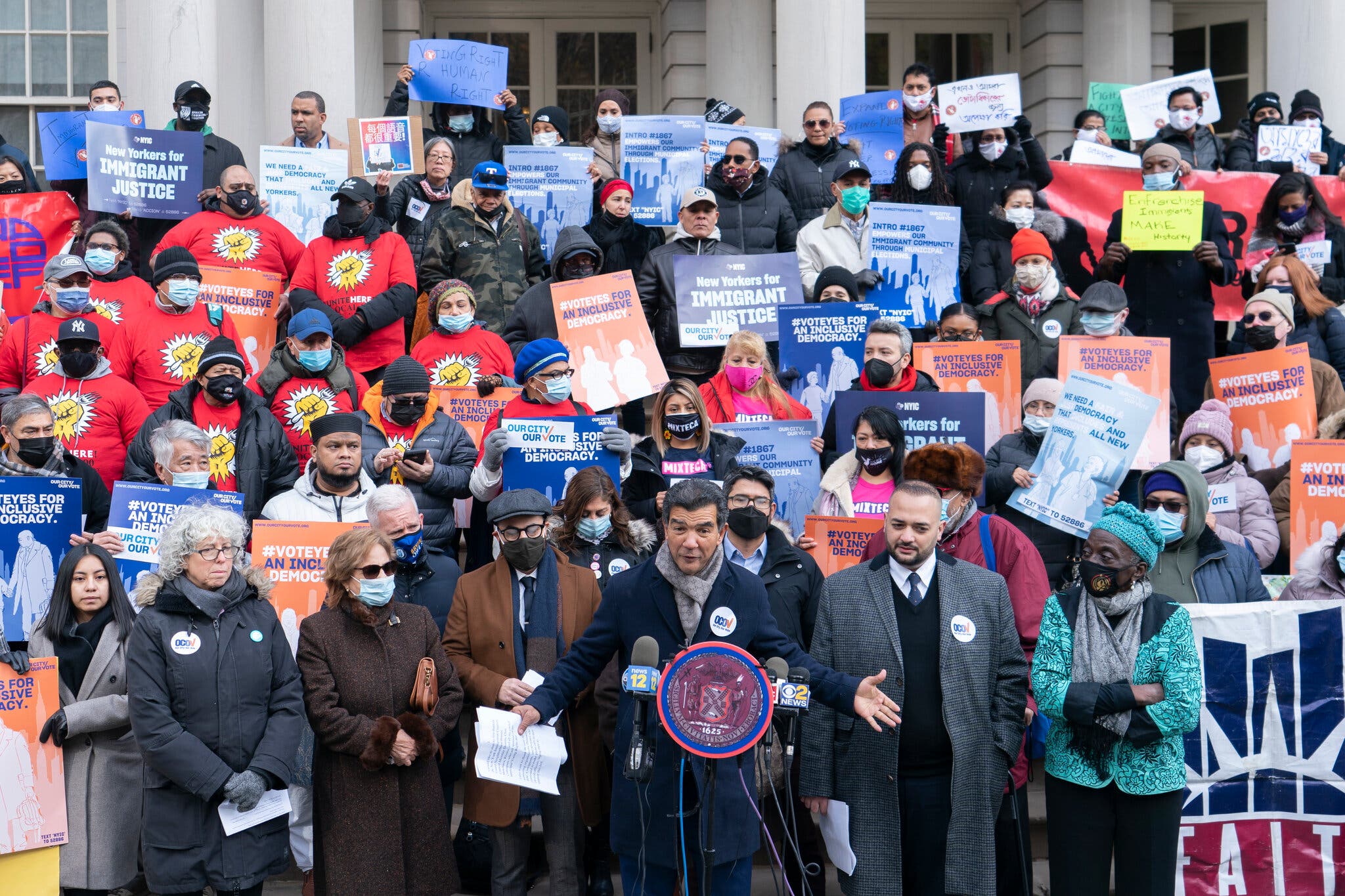 NY City gives voting rights to all New Yorkers