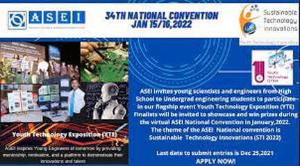 American Society of Engineers of Indian Origin (ASEI) organizes “Aerospace symposium for Everyone” on Jan 15.