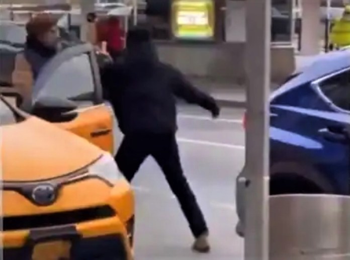 Hate crime assault on Sikh pic