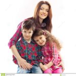 Daughter and son