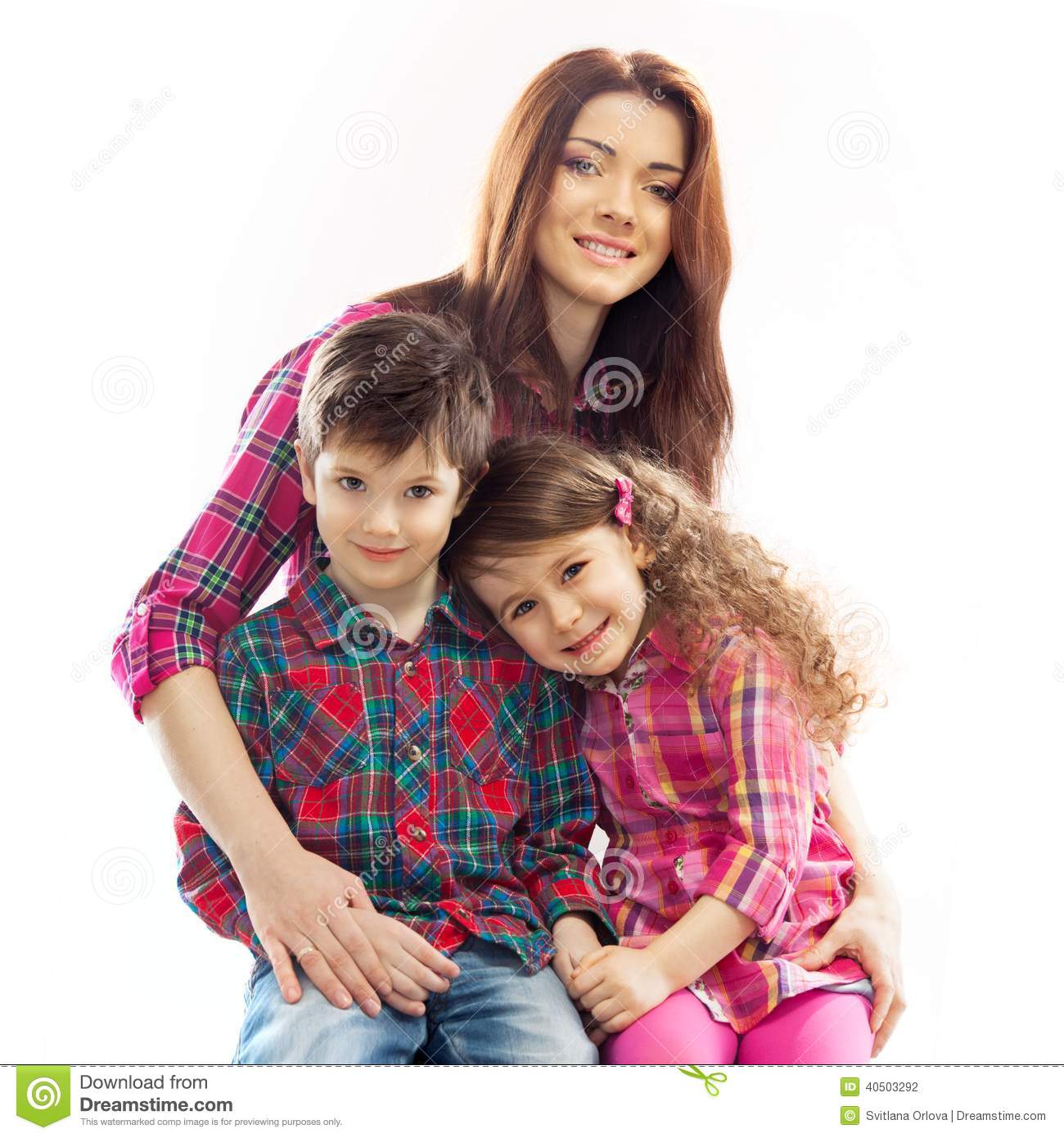 Daughter and son