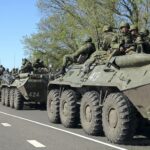Russian troops deployment near the Ukraine border