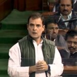 Two Indias Rahul speaking in the parliament Screenshot