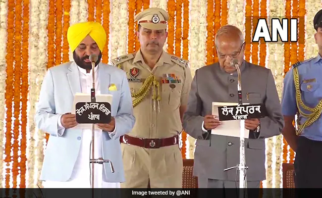 Mann is sworn in