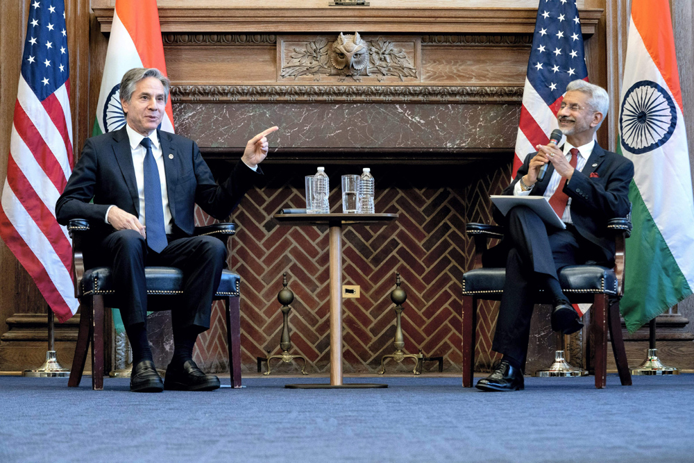 Jaishankar and Antony Blinken