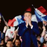 Macron wins