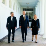 Biden with Swedish and Finnish PMS