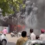 Fire in Amritsar Hospital