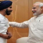 Tajinderpal Singh Bagga with PM Modi