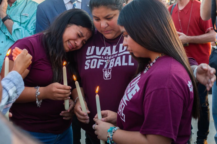 Vigil in Uvalde