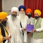 B 1 CM Bhagwant Mann hands over the SIT report to the Sikh leaders in Chandigarh on Saturday July 2