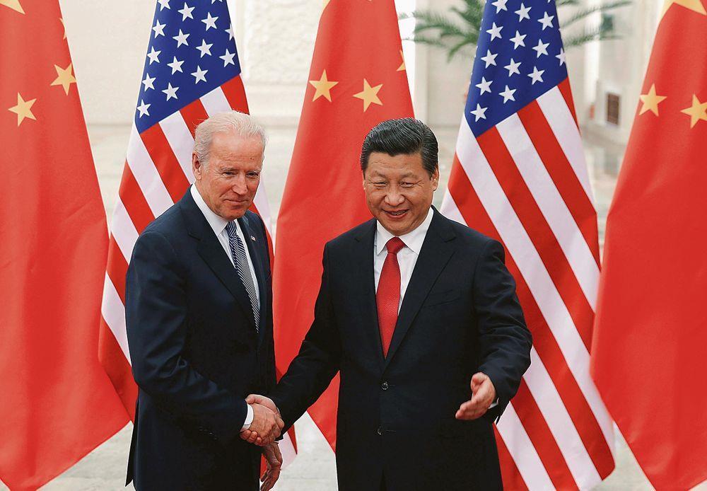Biden and Xi file photo