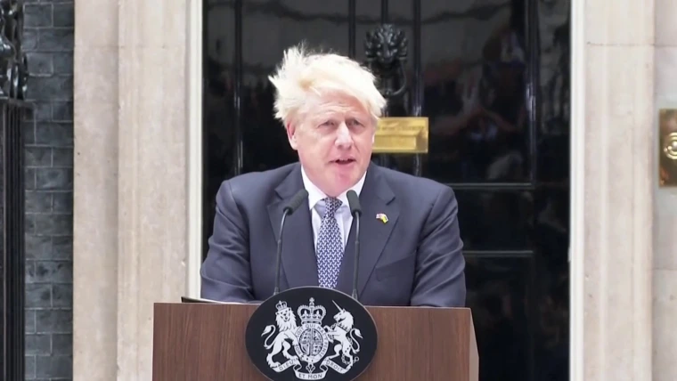Boris Johnson resigns