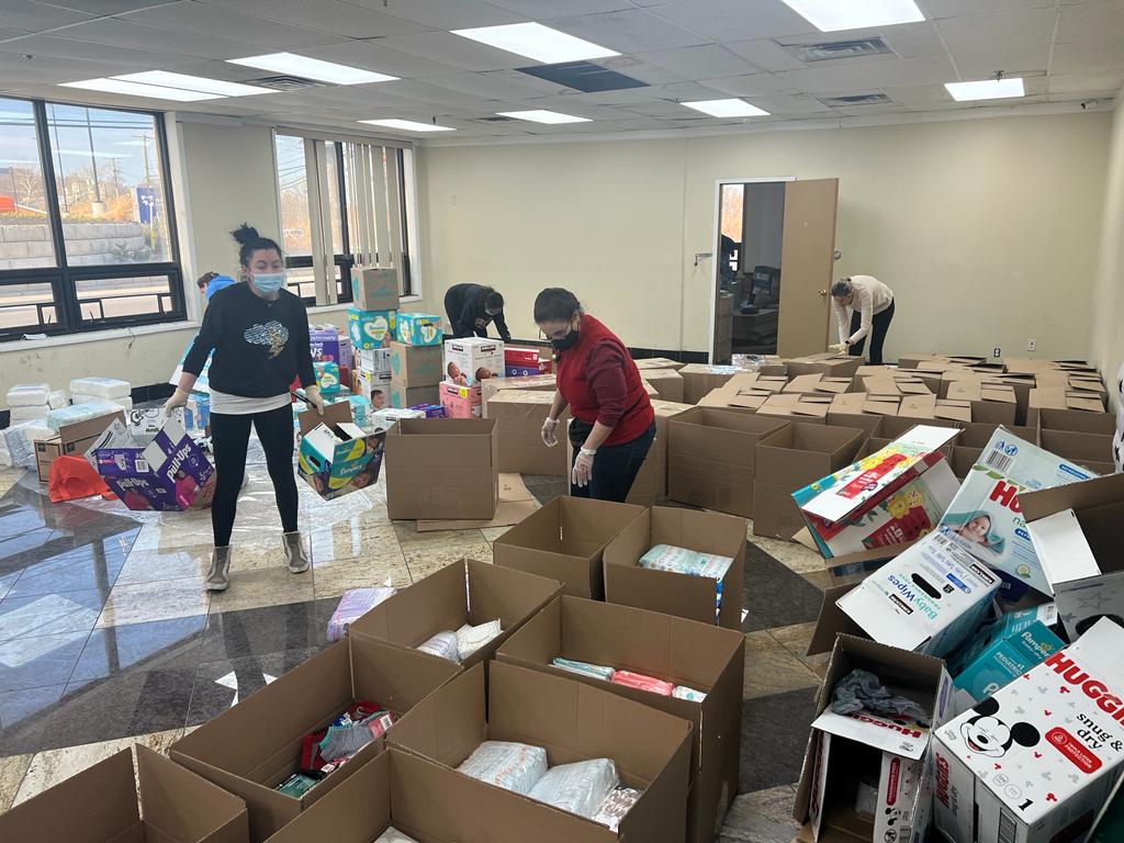 NJ Company Gifts essential commodities Ukraine