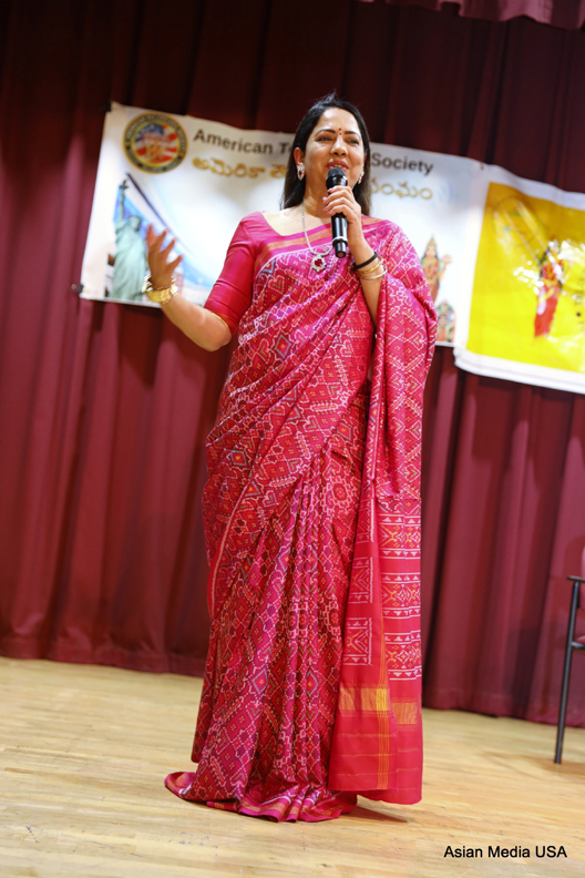 P 1 Dr Padmaja addressing the gathering