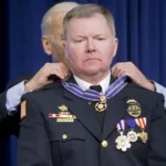 W 1 Murphy is honored by the VP