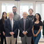 Crystal Paulino, Safia Ansari, President Mark McCormick, Nima Sedghi, Vice President José Laureano, Theodore Kozak, Idaliz Herrera, Adriana Fung