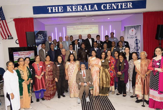 NIAASC presented a founders award to Rajeshwar Prasad for his vison and pioneering Spirit in advancing and shaping our senior Community.