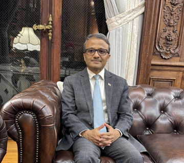 Ambassador Binaya Srikanta Pradhan candidly answered questions from Prof. Indrajit S Saluja, The Indian Panorama Editor.