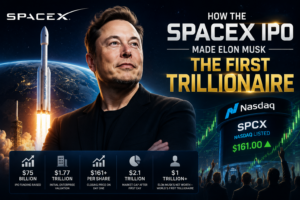 SpaceX IPO makes Elon Musk the world's first trillionaire